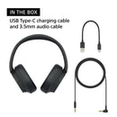 Sony WH-CH720N Noise Canceling Wireless Headphones Bluetooth Over The Ear Headset with Microphone and Alexa Built-in, Black New (Black)