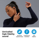 Sennheiser MOMENTUM True Wireless 3 Earbuds -Bluetooth In-Ear Headphones for Music and Calls with ANC, Multipoint connectivity, IPX4, Qi charging, 28-hour Battery Life Compact Design - Graphite (Graphite)