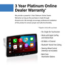 Planet Audio P90CPA Apple CarPlay Android Auto Car Receiver - Single Din Chassis With 9 Inch Capacitive Touchscreen, Bluetooth, USB, No CD DVD, Multicolor Illumination, A-Link (Screen Mirroring)