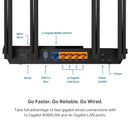 TP-Link AX3000 WiFi 6 Router – 802.11ax Wireless Router, Gigabit, Dual Band Internet Router, Supports VPN Server and Client, OneMesh Compatible (Archer AX55) (AX3000, WiFi 6 Router)