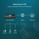 TP-Link AX3000 WiFi 6 Router – 802.11ax Wireless Router, Gigabit, Dual Band Internet Router, Supports VPN Server and Client, OneMesh Compatible (Archer AX55) (AX3000, WiFi 6 Router)