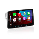 Planet Audio P90CPA Apple CarPlay Android Auto Car Receiver - Single Din Chassis With 9 Inch Capacitive Touchscreen, Bluetooth, USB, No CD DVD, Multicolor Illumination, A-Link (Screen Mirroring)
