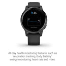 Garmin Vivoactive 4 - GPS Smartwatch - Black