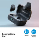 Sennheiser MOMENTUM True Wireless 3 Earbuds -Bluetooth In-Ear Headphones for Music and Calls with ANC, Multipoint connectivity, IPX4, Qi charging, 28-hour Battery Life Compact Design - Graphite (Graphite)