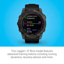 Garmin Fenix 7X Sapphire Solar Smart Watch - Black