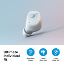 Sennheiser MOMENTUM True Wireless 3 Earbuds -Bluetooth In-Ear Headphones for Music and Calls with ANC, Multipoint connectivity, IPX4, Qi charging, 28-hour Battery Life Compact Design - Graphite (Graphite)