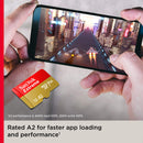 SanDisk 256GB Extreme MicroSDXC UHS-