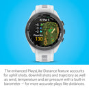 Garmin Approach S70, 42mm, Premium GPS Golf Watch, White