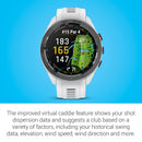 Garmin Approach S70, 42mm, Premium GPS Golf Watch, White