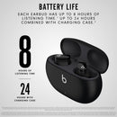 Beats Studio Buds - True Wireless Noise Cancelling Earbuds - Black (Like New)