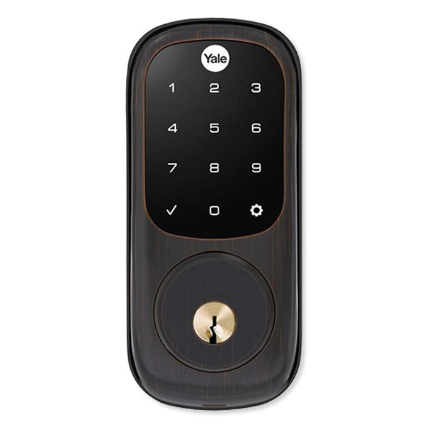 Yale YRD226-ZW2-0BP Z-Wave Plus Touchscreen Deadbolt Assure Lock, Oil Rubbed Bronze