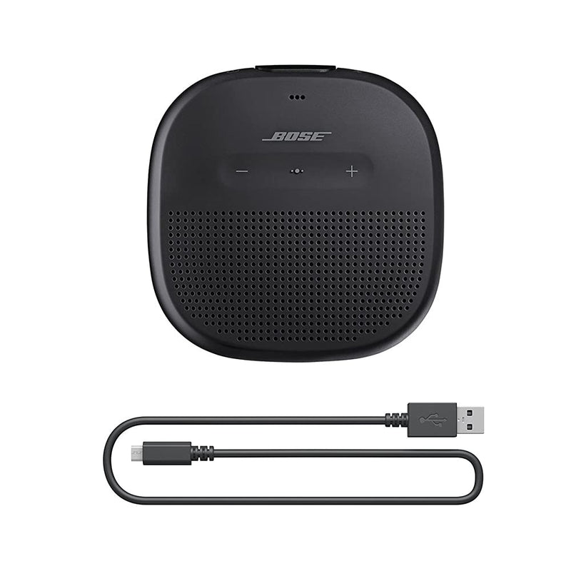 Bose SoundLink Micro Bluetooth Speaker: Small Portable Waterproof Speaker with Microphone, Black