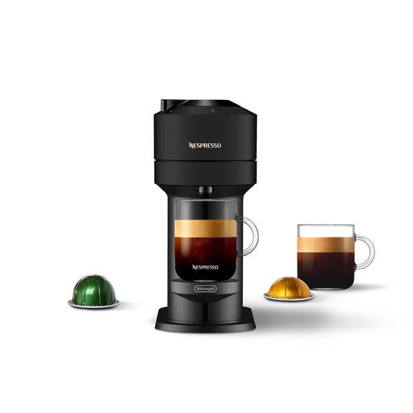 Nespresso Vertuo Next Coffee and Espresso Machine by De'Longhi, Limited Edition, 5 cups, Matte Black (Machine Only, Matte Black)