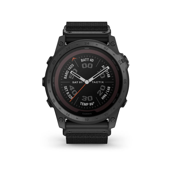 Garmin tactix 7, Pro Edition, Ruggedly Built Tactical GPS Watch with Solar Charging Capabilities and Nylon Band - OPEN-BOX