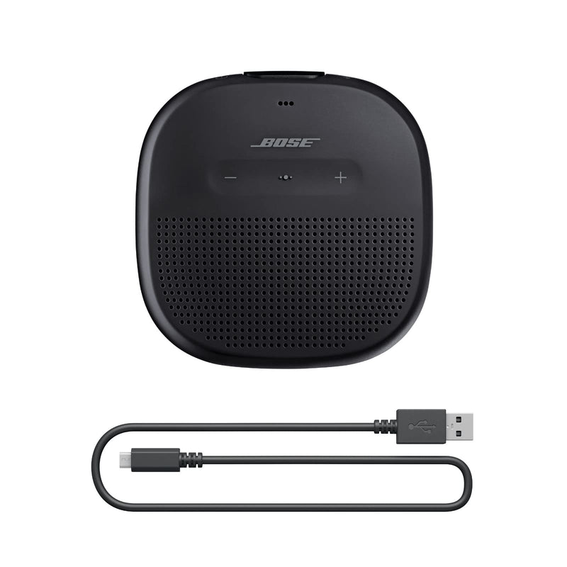 Bose SoundLink Micro Bluetooth Speaker: Small Portable Waterproof Speaker with Microphone, Black