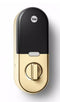 Yale Yale secure lock, tamper-proof, key-free deadbolt that connects to nest app, lock and unlock your door from anywhere (polished brass), 3 Pound