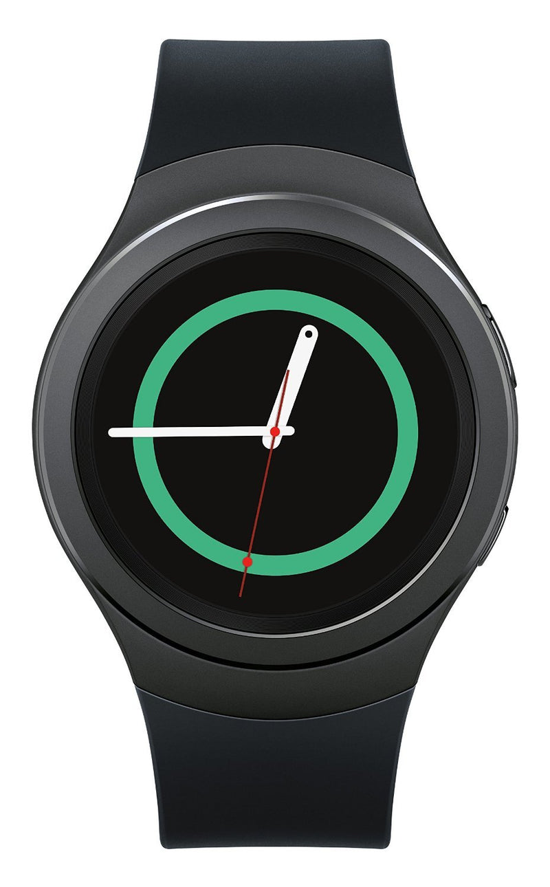 Samsung Gear S2 R730A Smartwatch (AT&T) - Black / Dark Gray(AT&T + Wi-Fi, Dark Gray)- OPEN-BOX