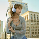 Bose QuietComfort Wireless Noise Cancelling Headphones, Bluetooth Over Ear Headphones with Up to 24 Hours of Battery Life, Moonstone Blue - Limited Edition (Renewed)