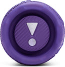 JBL Flip 7 - Portable Waterproof and Drop-Proof Speaker, Bold Pro Sound with AI Sound Boost, 16Hrs of Playtime, and PushLock System with Interchangeable Accessories (Purple) (Renewed)