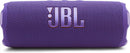 JBL Flip 7 - Portable Waterproof and Drop-Proof Speaker, Bold Pro Sound with AI Sound Boost, 16Hrs of Playtime, and PushLock System with Interchangeable Accessories (Purple) (Renewed)