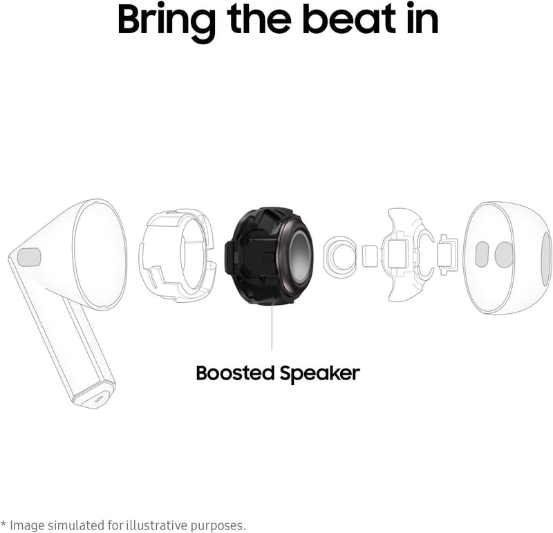 Samsung Galaxy Buds 3 Wireless Earbud Headphones - Silver