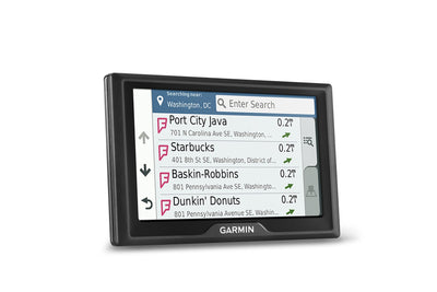 Garmin Drive 51 USA LM GPS Navigator System with Lifetime Maps, Spoken Turn-By-Turn Directions, Direct Access, Driver Alerts, TripAdvisor and Foursquare Data (OPEN BOX)