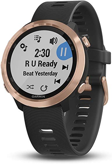 Garmin Forerunner 645 Music, Wrist-Based Heart Rate and Music, Rose Gold - Deals Daily US