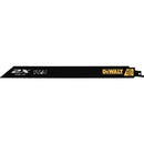 DEWALT DWA4188B 8-Inch 14/18TPI 2X Max Metal Reciprocating Saw Blade (100-Pack)
